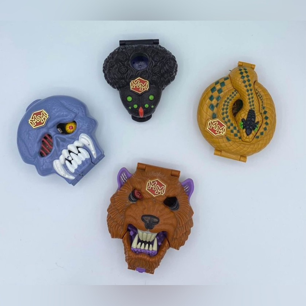 1993 Mighty Max Doom Zone Lot No Figures Blue Bird Toys Vintage